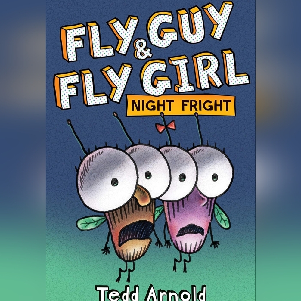 FLY GUY & FLY GIRL NIGHT FRIGHT Hardcover Tedd Arnold NEW w/tag ⭐️SHIPS FREE⭐️